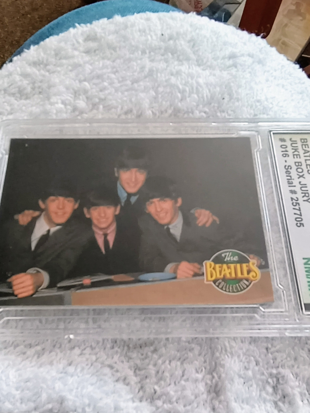 The Beatles Graded Card 8.5 Dated 1993